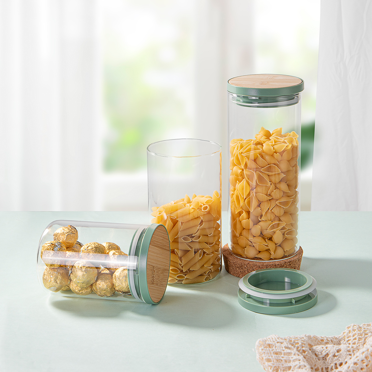 Kitchen Grain Storage Jar