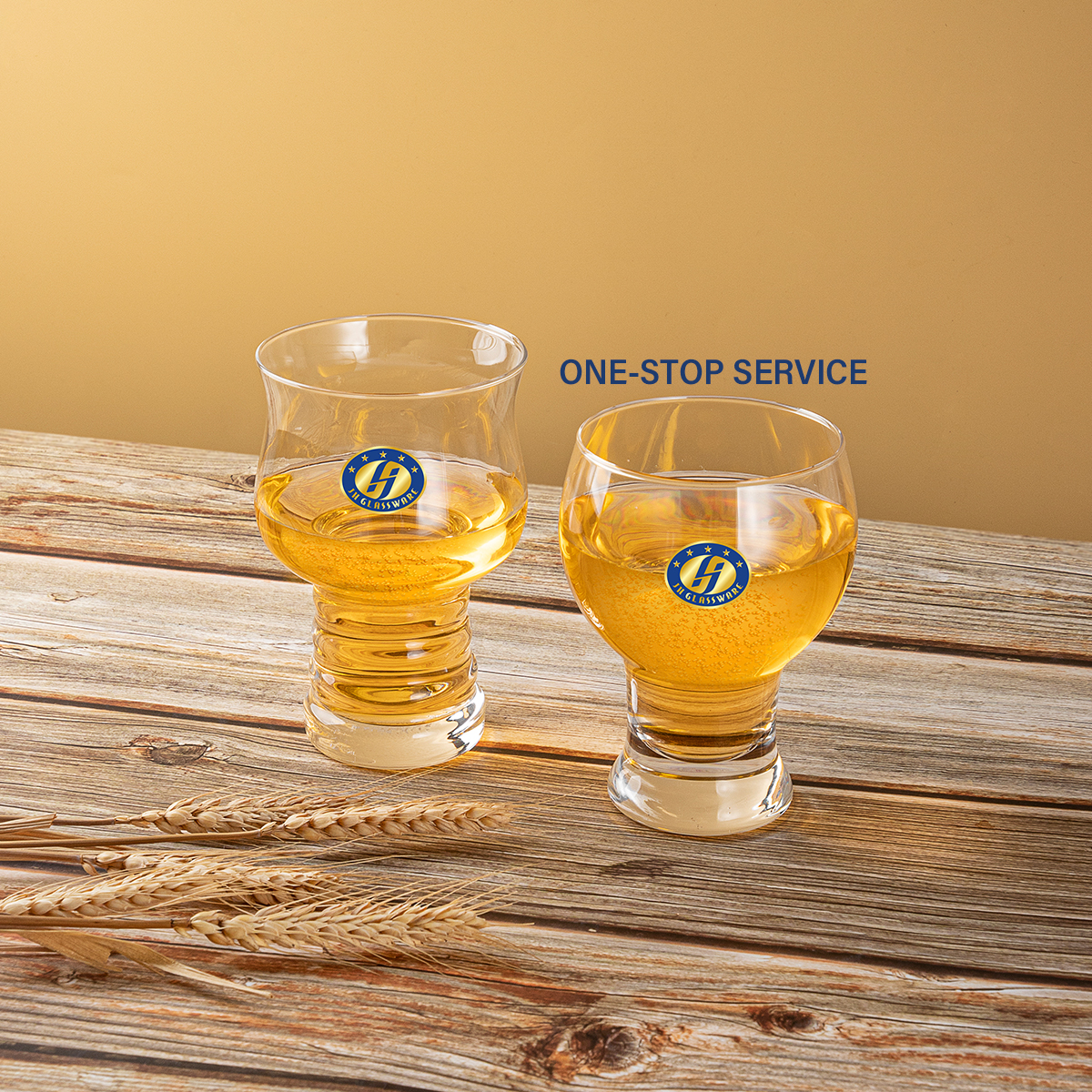 High Quality Elegant IPA Brewed Beer Glass