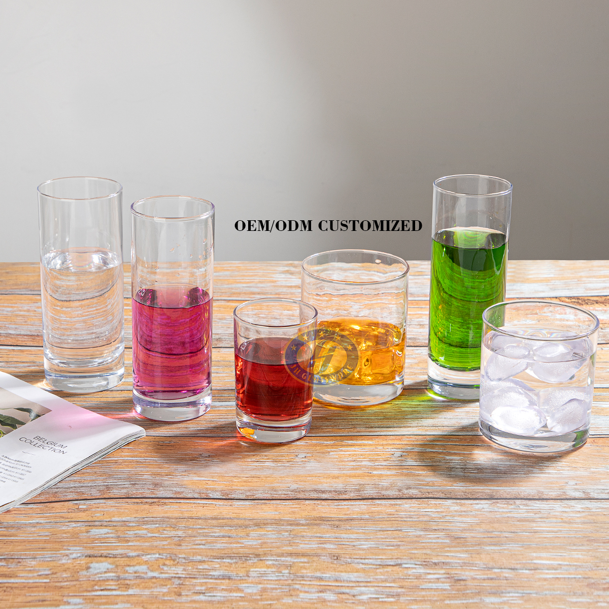 Straight Cup Glass Cup