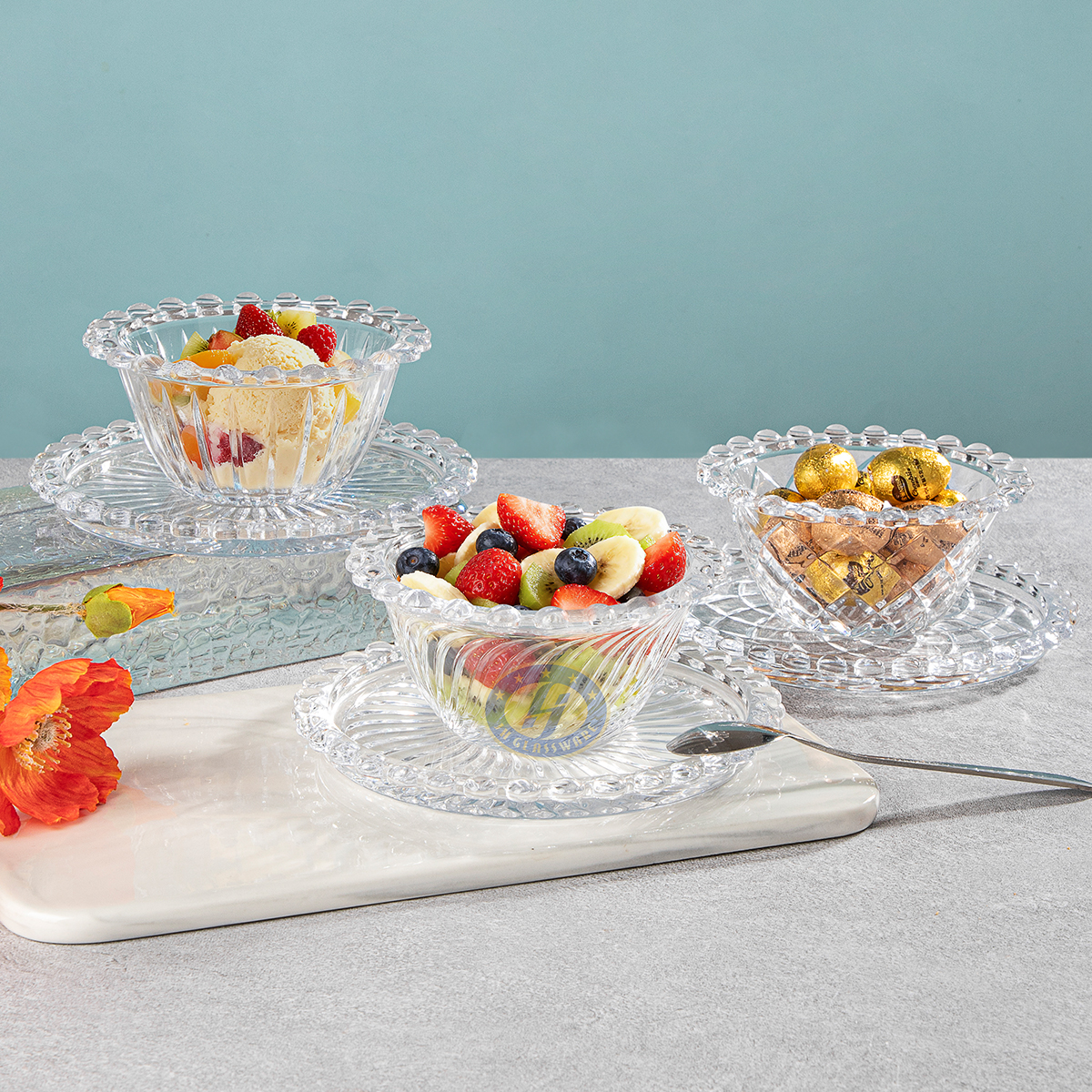 Charger Decoration Candy Dessert PC Wedding Fruit Plates